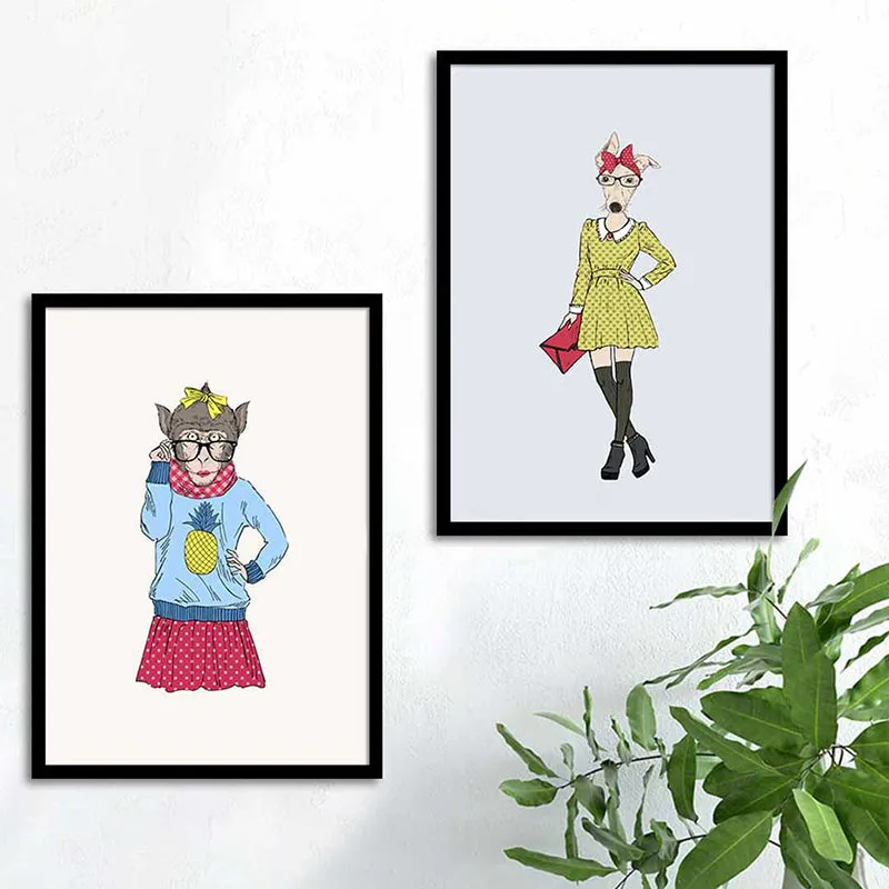Fashionistas Wall Art - Set Of Two media 1