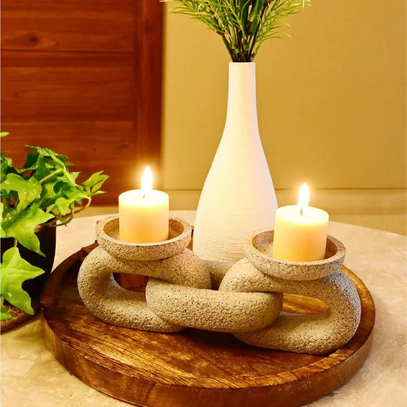 SculptForm Luxe Candle Holder - Grey media 5
