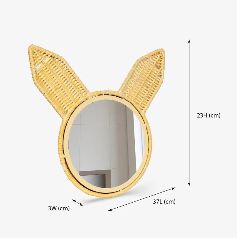 Orange Tree Rabbit Cane Wall Mirror media 8