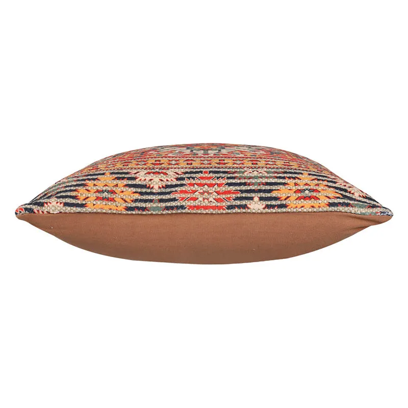 India Circus Desi Tints Tufted Cotton Cushion Cover - Set Of Two media 7