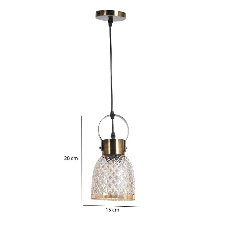 Crystal Weave Glass Ceiling Lamp media 8