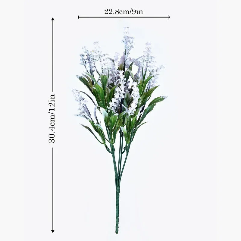 PureBloom (White) Chic Artificial Floral Accent - Set Of Two media 7