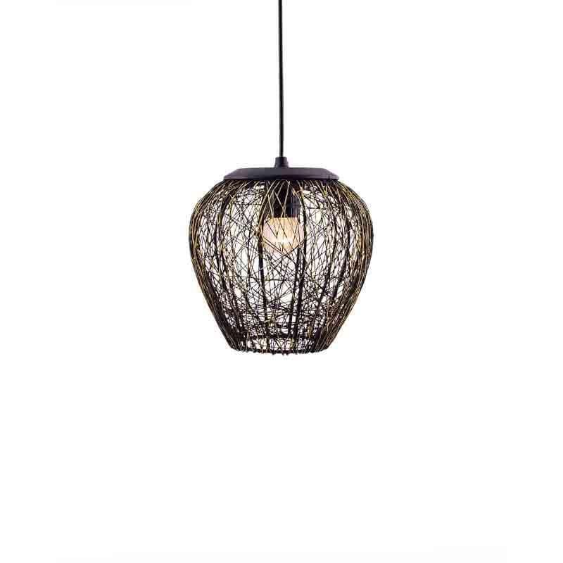 Tulip Metal Ceiling Lamp - Black media 4
