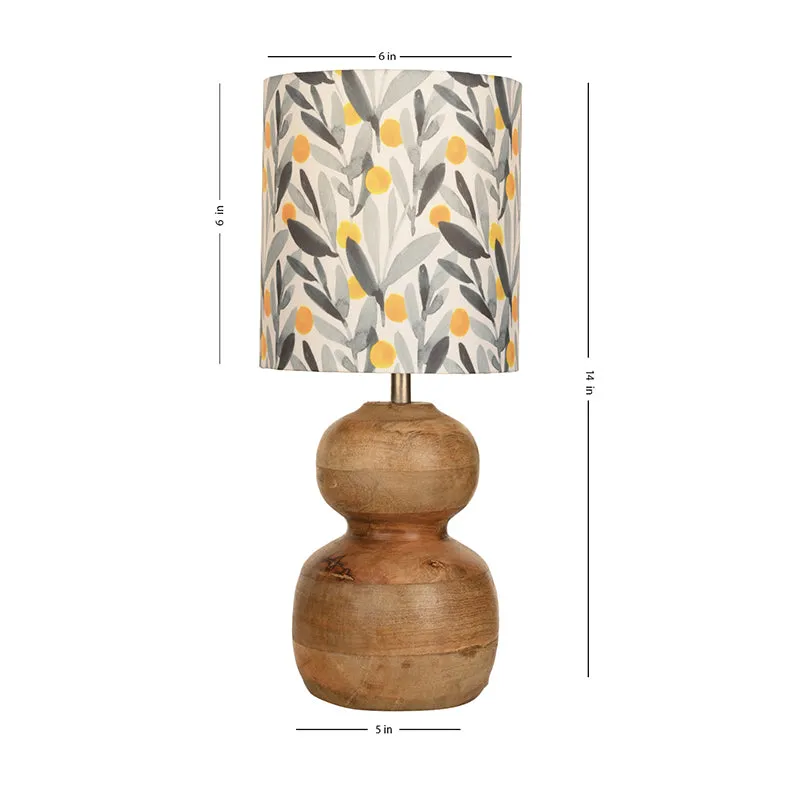 Simona Foliya Fabric Table Lamp - Multicolor media 5