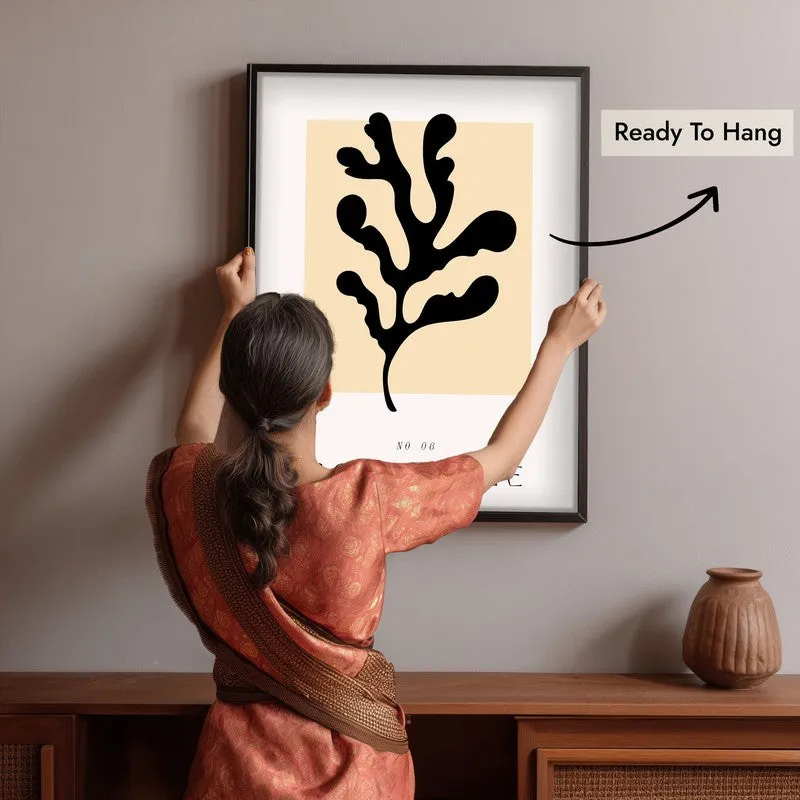 Botanica Canvas Wall Painting With Black Frame media 6