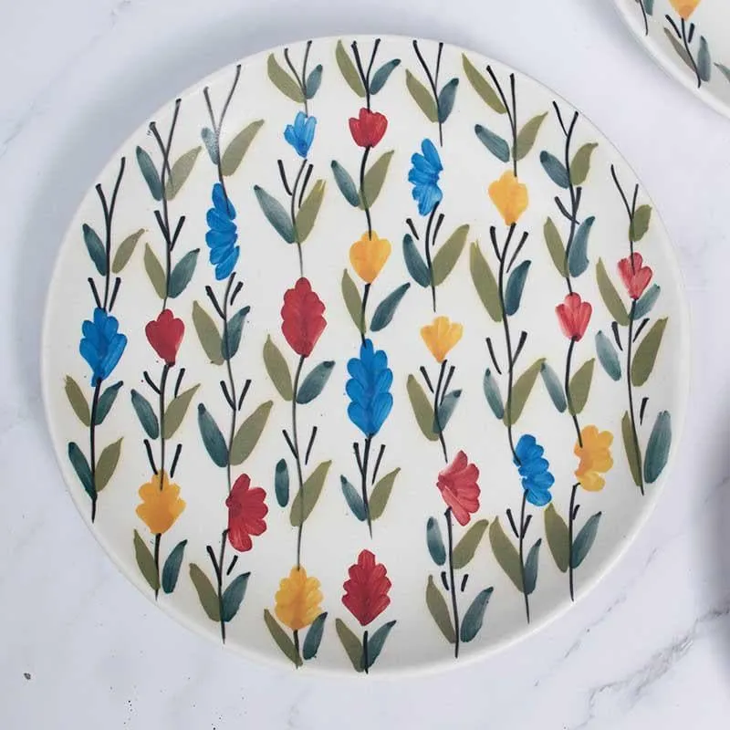 Whimsy Wildflower Quarter Plate - Set Of Two media 4