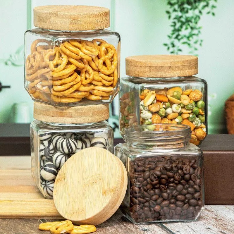 Eraya Jar (580 mL Each) - Set Of Four media 1