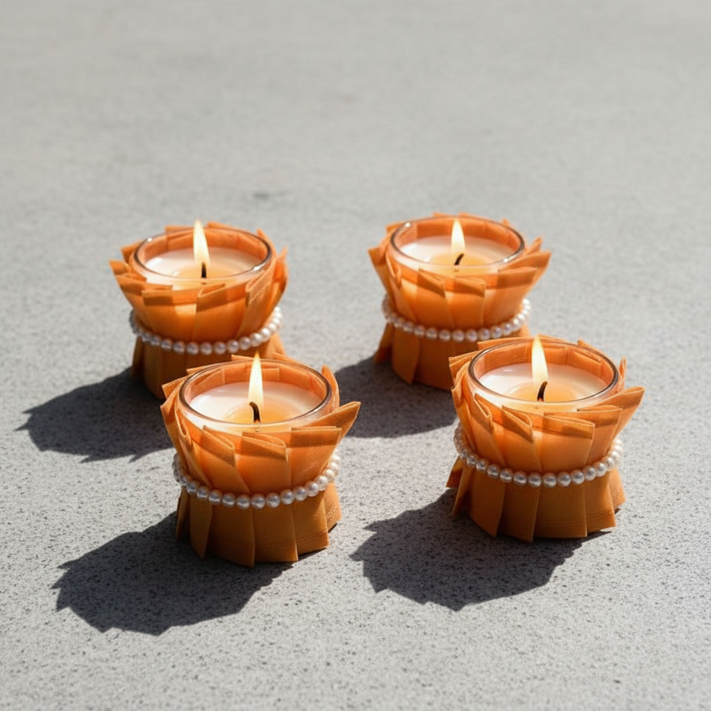 Surya Uday - Set of 4 Scented Votive Candles