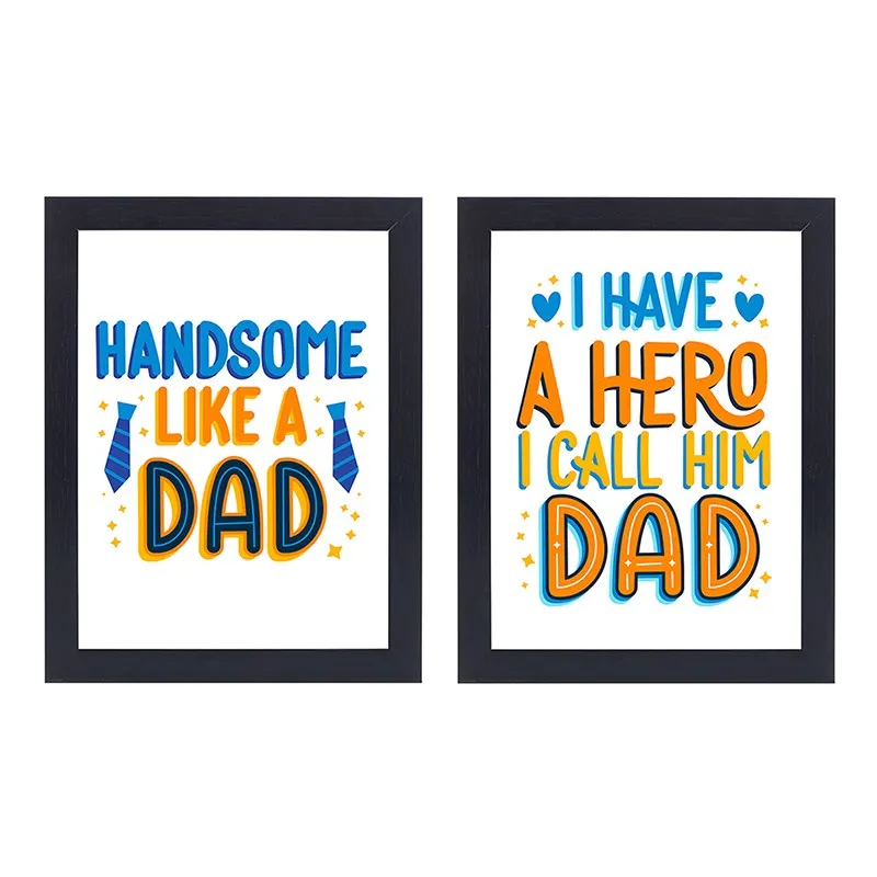 Handsome Dad Wall Art - Set Of Two media 4