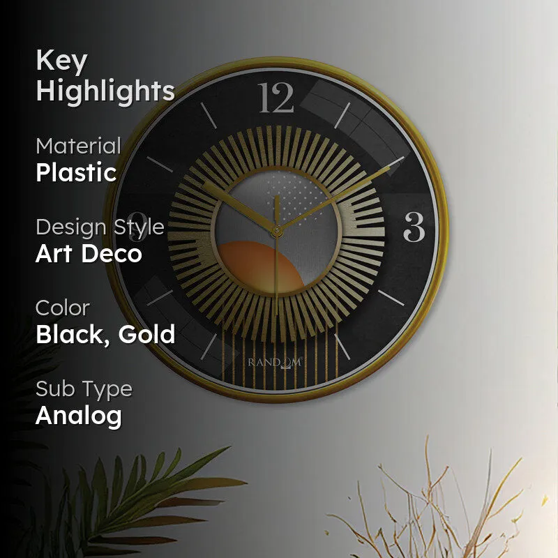 Celeste Sweep Silent Wall Clock media 2