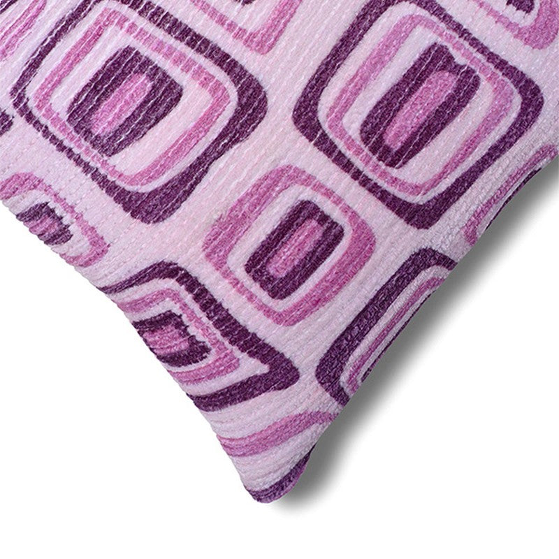 Squarecraft Cushion Cover (Purple) - Set Of Three media 4