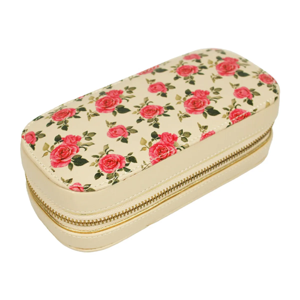 Rosavia I Floral Printed Jewel Box - 11