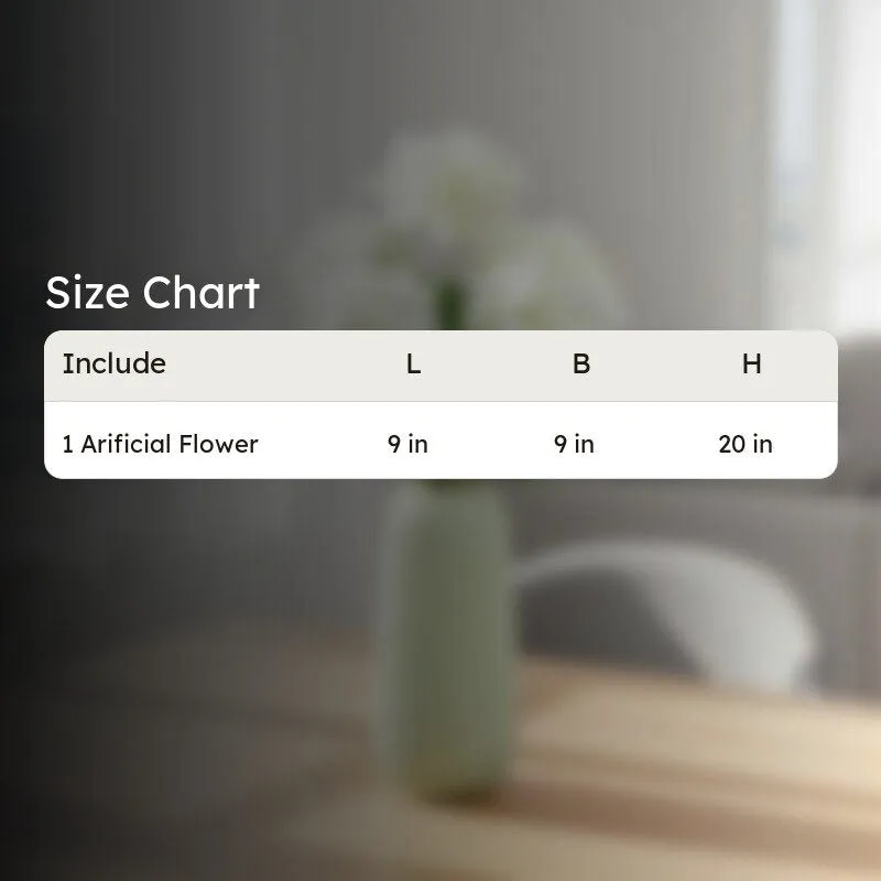 Blossira Hydrangea Silicone Artificial Flower - White media 7