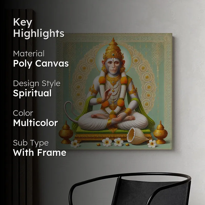 Anjani Putra Wall Painting media 2