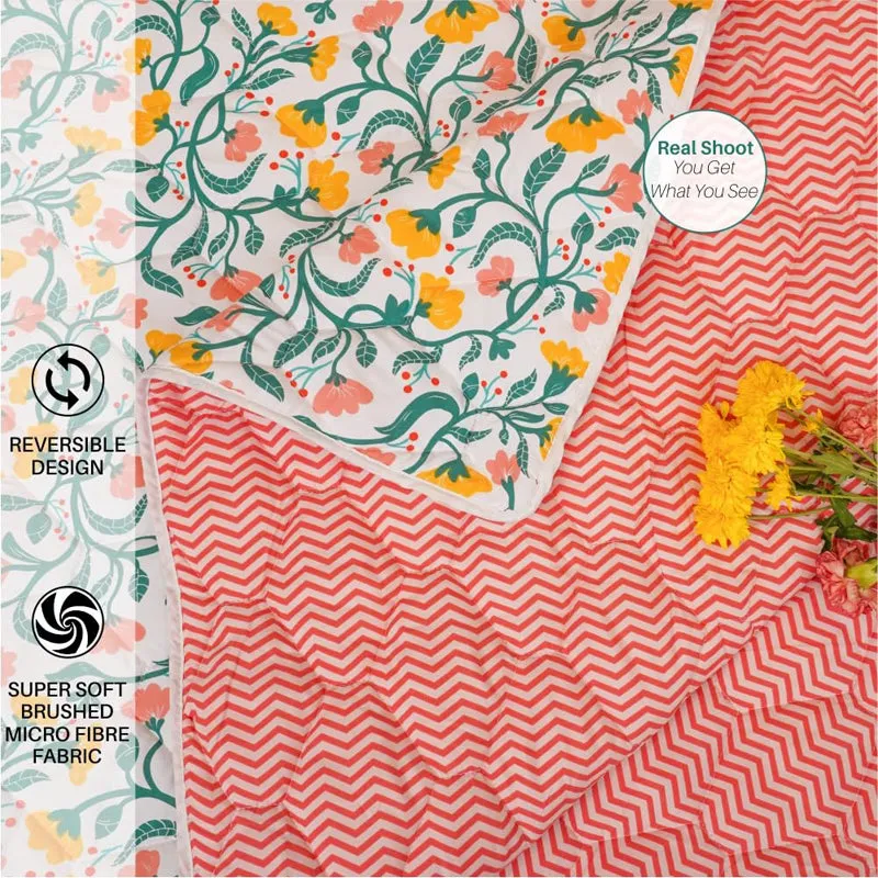 Urban Space Kashmir Reversible Comforter - 200 GSM media 6