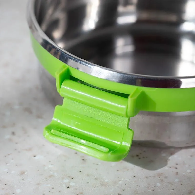 Clip Lock Lunch Box (275 mL) - Green media 3
