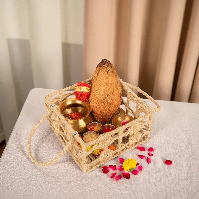 VervanaFruit (Metal,Jute) Basket media 3