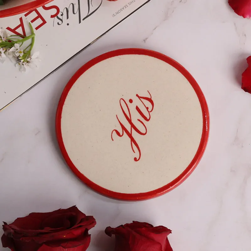 His Ceramic Coaster media 1