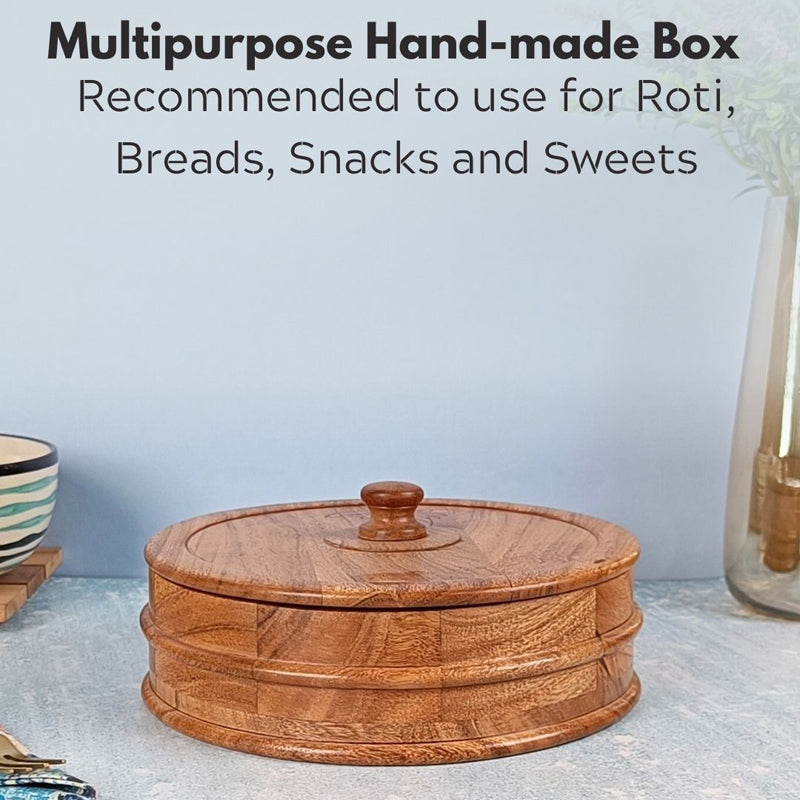 Peti Wood Roti Box image 3