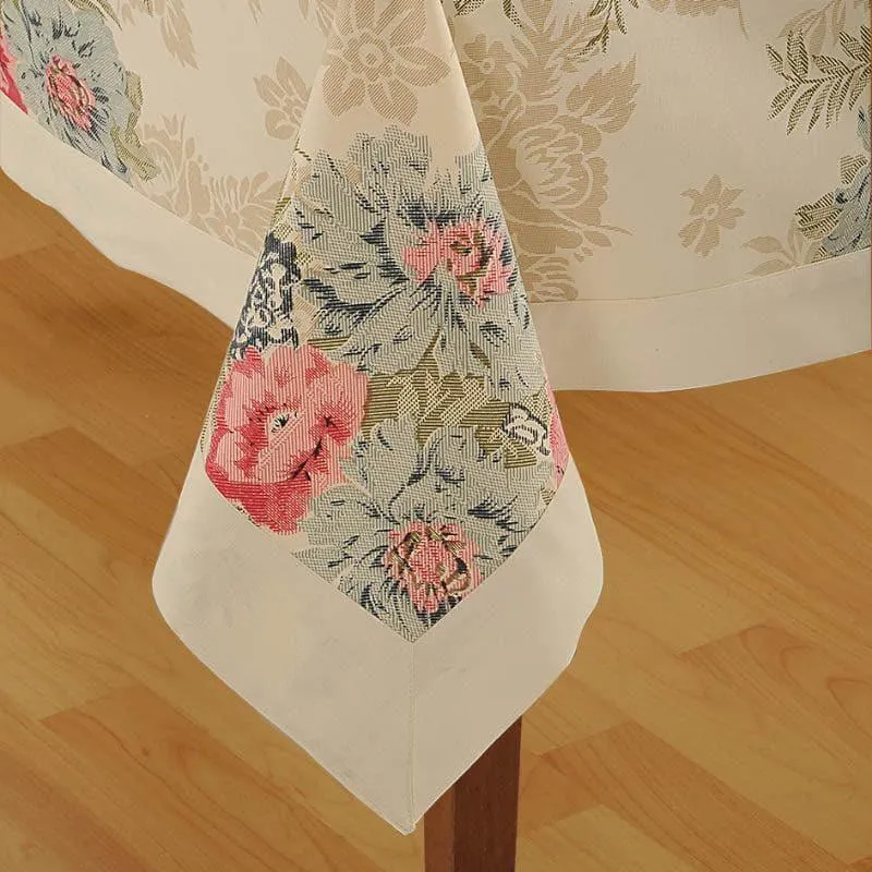 Swayam Floral Feast Table Cover - Six Seater media 4
