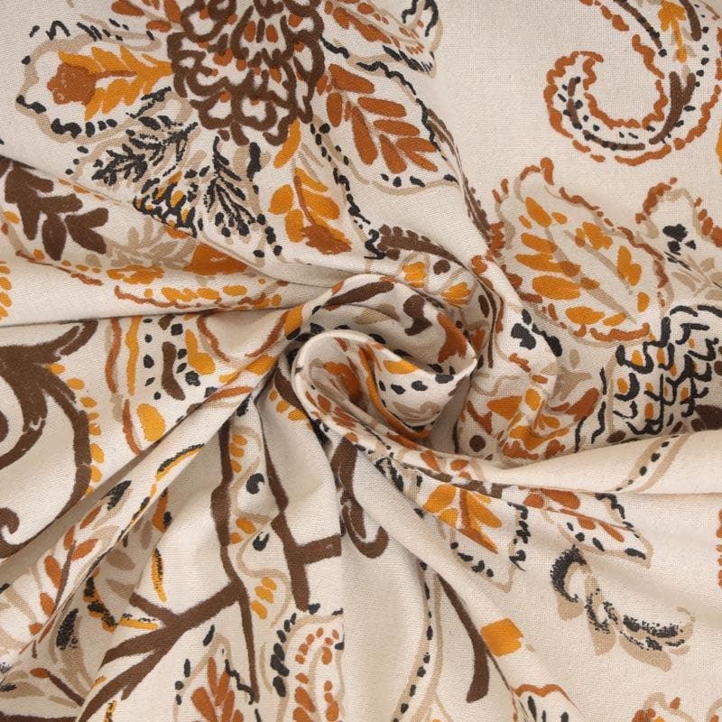 Boho Bloom Cotton Bedsheet - 180 TC media 6