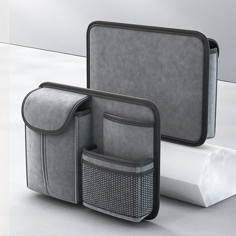 Seat Neat Oxford Fabric Car Seat Organizer - Light Grey media 5