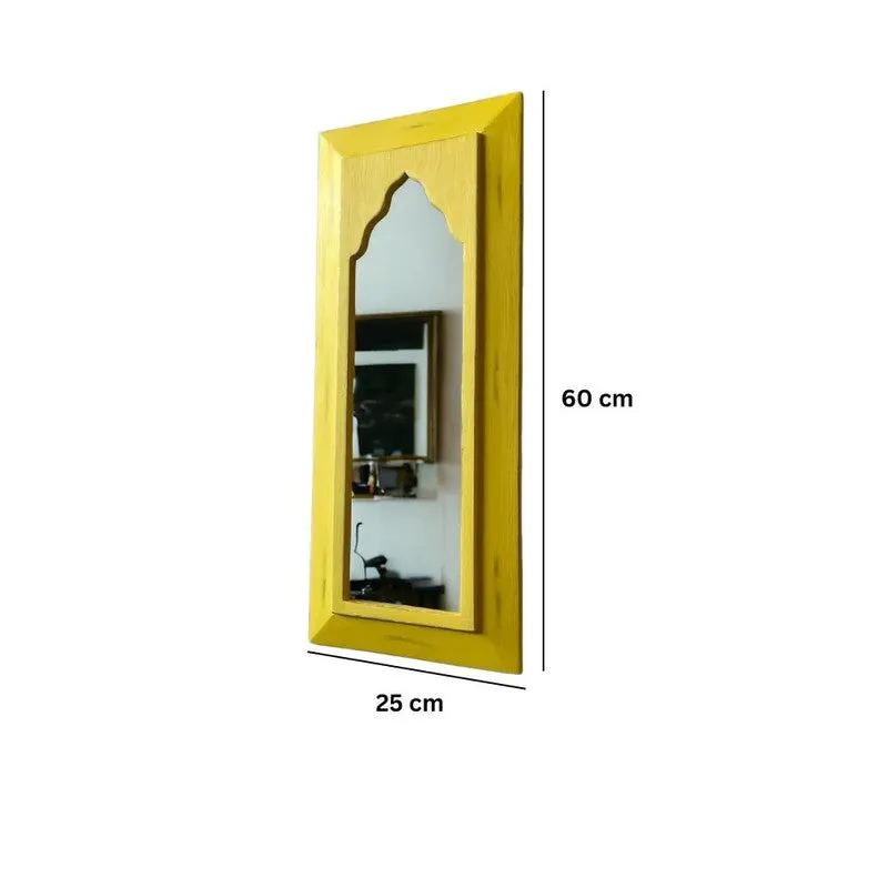 Arched Decorative Wall Mirror - Yellow media 6