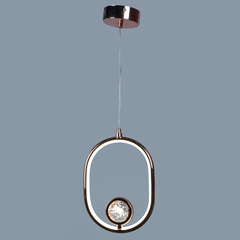 Hailera Iron Ceiling Lamp - Oval media 9