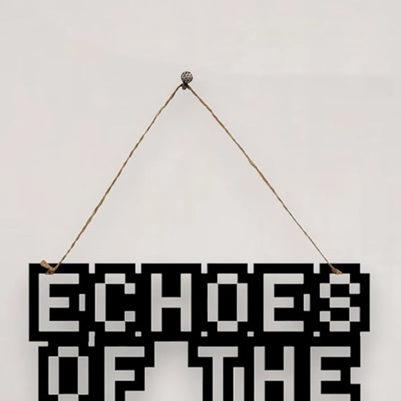 Echoes Of Algorithm Mild Steel Wall Accent media 4
