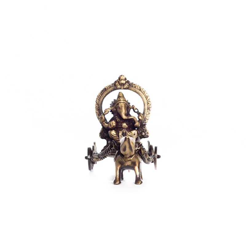 Lord Ganesha Savari Showpiece media 5