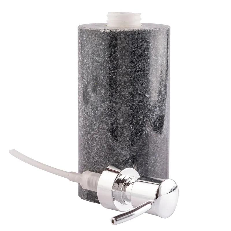 Alabaste Marble Soap Dispenser - Blue & Silver media 3