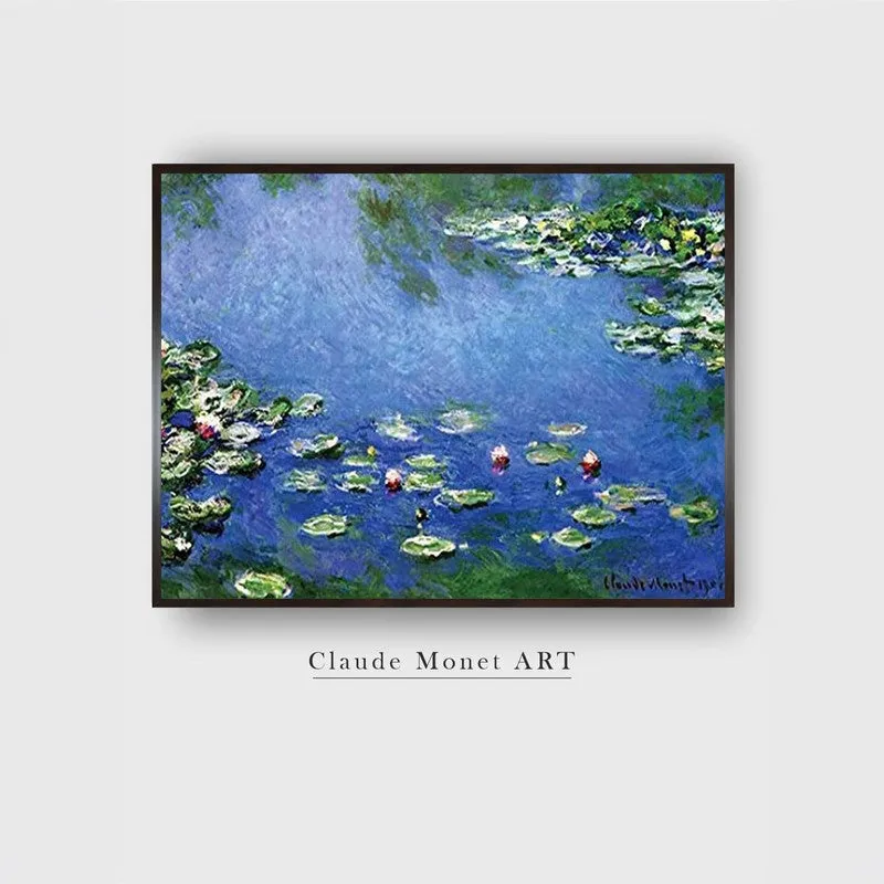 Water Lilies Canvas Wall Paintings media 3