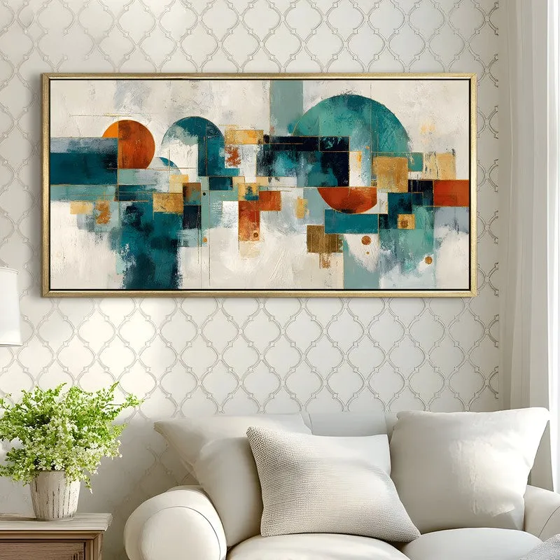 Manorline Blocks Canvas Wall Art media 4