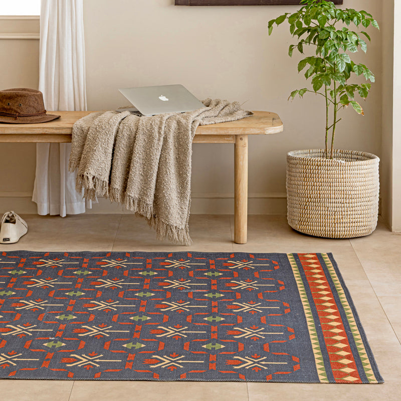 Aven Handwoven Cotton Rug media 4