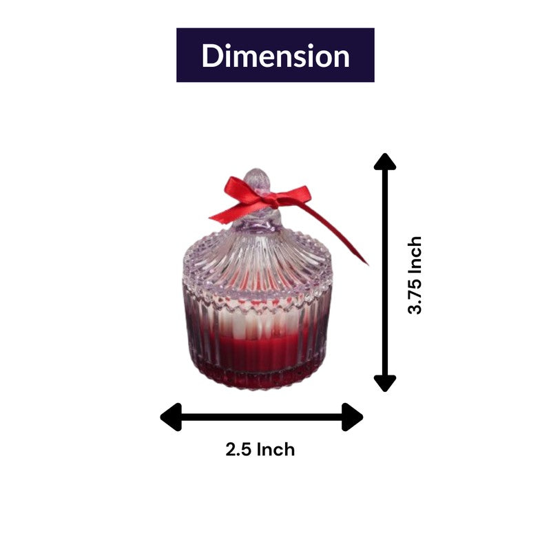 HeartGlow Scented Candle - Red media 12
