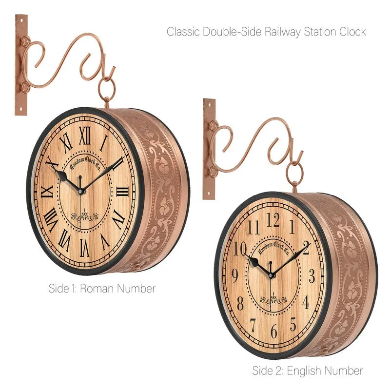 Moorwick Double Sided Wall Clock media 4