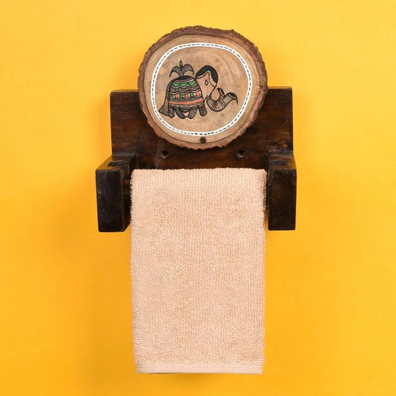 Kripa Handcrafted Towel Hanger media 1