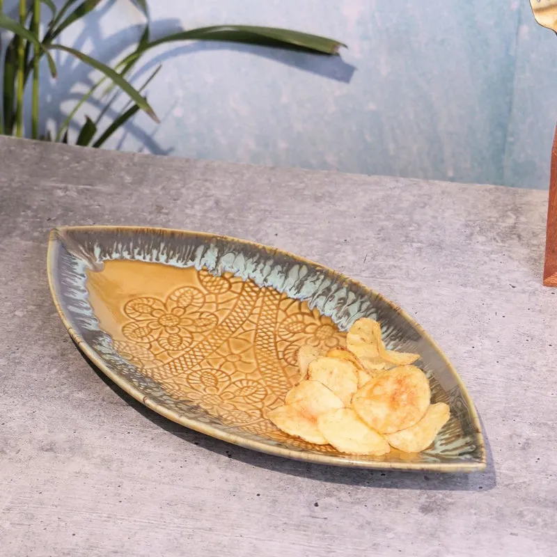 Porcelli Ceramic Platter media 3