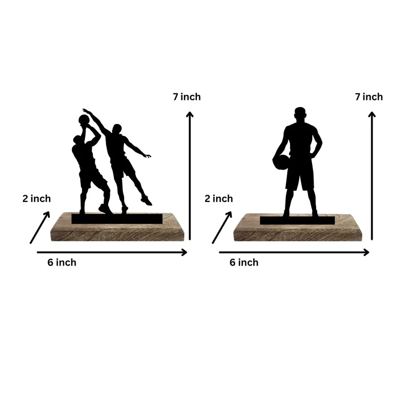 Basketball Craze II Showpiece - Set Of Two media 5