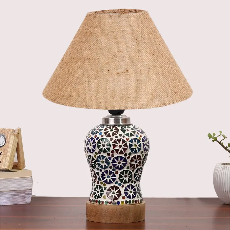 Ravixa Wooden Table Lamp - Multicolor media 4