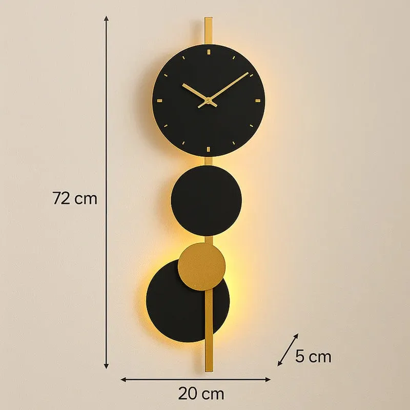 CrystalAura Metal Wall Clock media 6