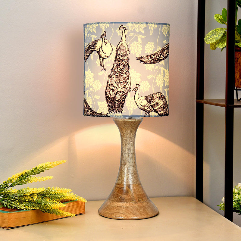 Morni Grace Fabric Table Lamp - Multicolor