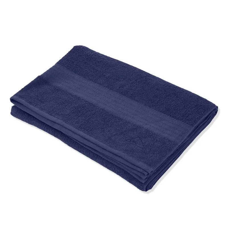 Monte Carlo Dry Nest Pure Cotton Bath Towel - Navy Blue media 4