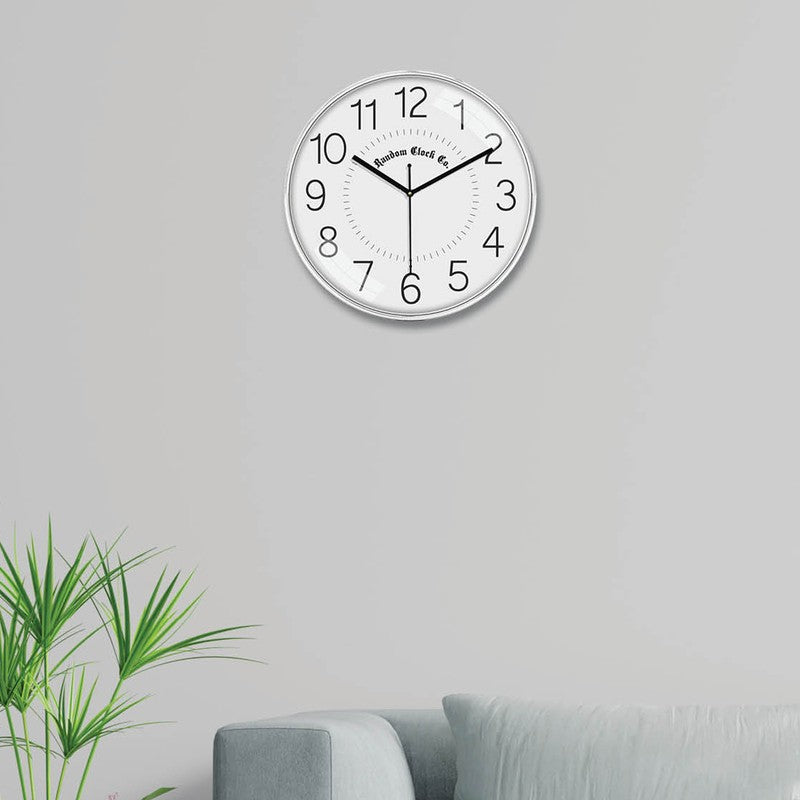 Evertick Premium Silent Sweep Wall Clock - Grey