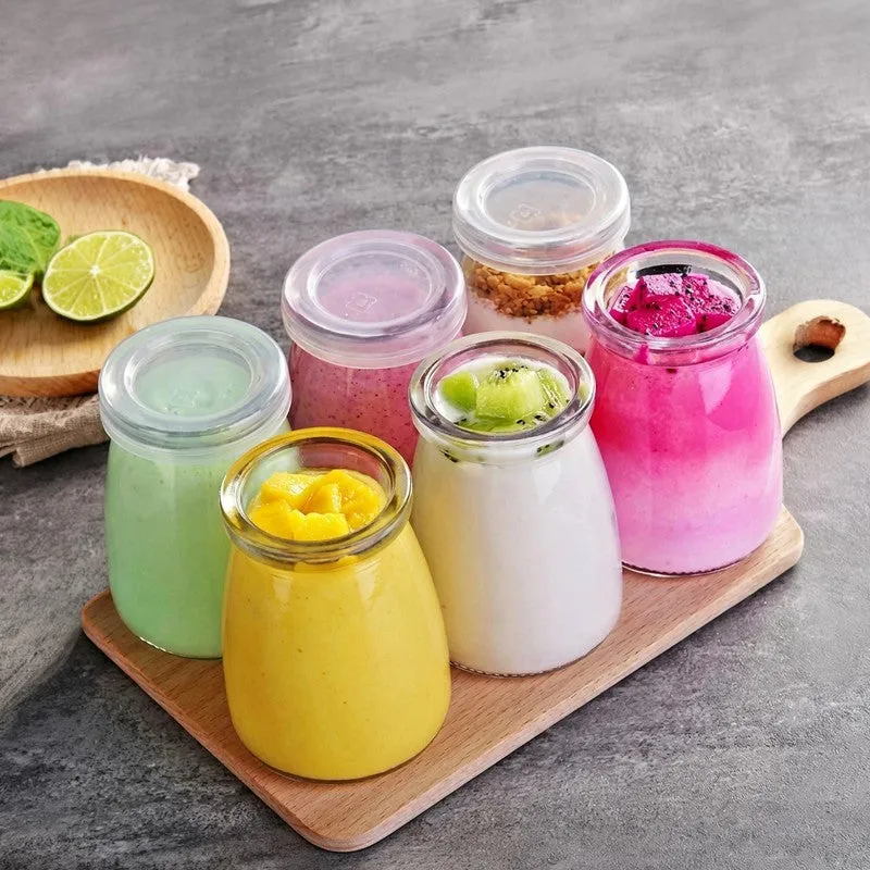 Crystal Store Glass Jar (100 mL Each) - Set Of Six media 1