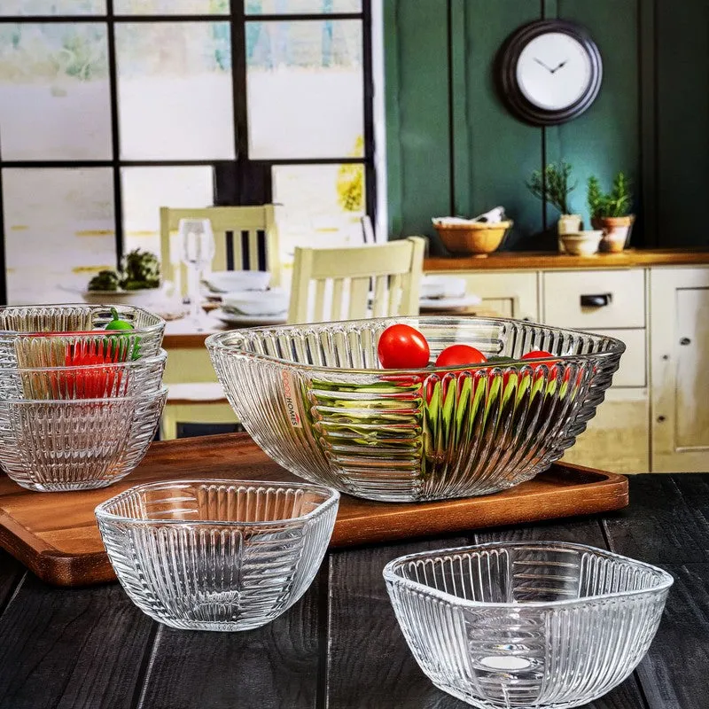 Glass Dessert Bowls - Seven Piece Set media 1