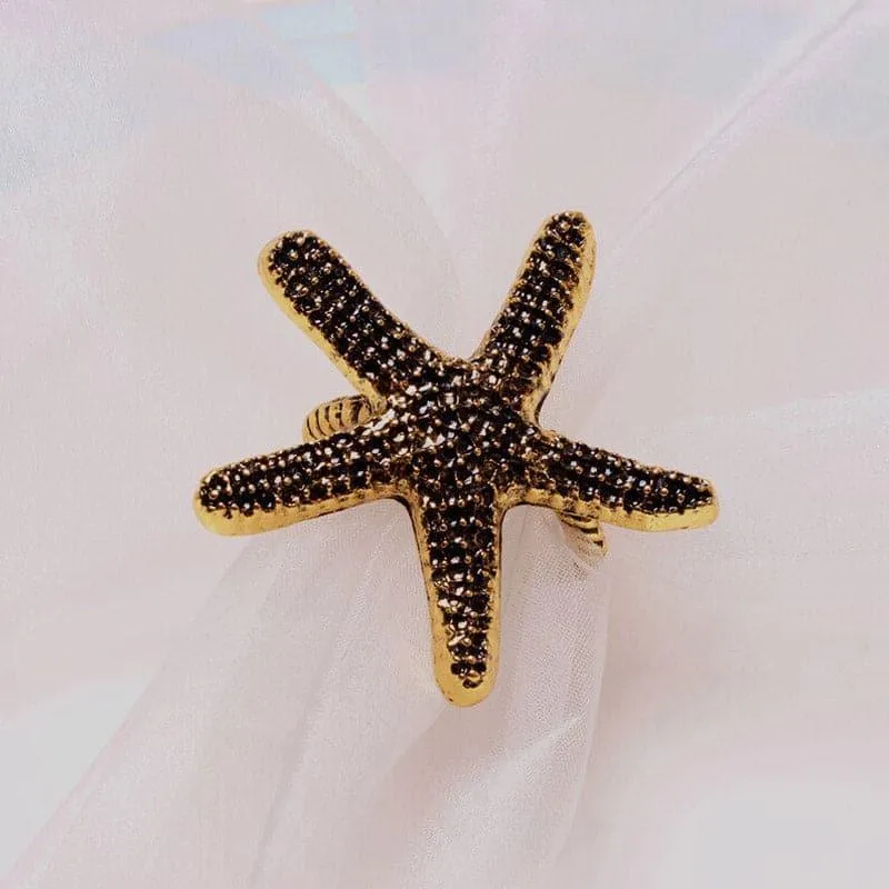 Ocean Muse Napkin Ring - Set Of Four media 6