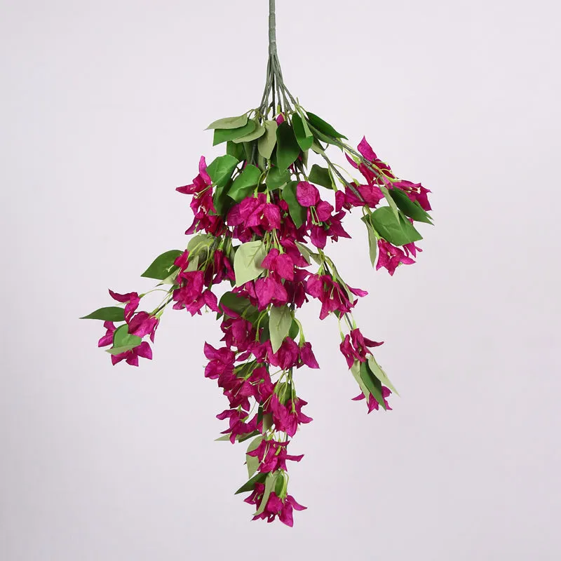 Peternia Artificial Plastic Bougainvillaea - Purple media 5