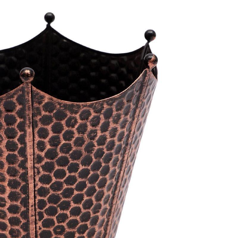 Crown Cast Planter (Copper) - Set Of Three media 6