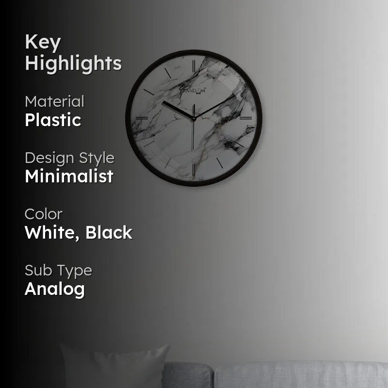 Abstract Muse Wall Clock media 2